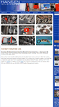 Mobile Screenshot of hansenindustries.com